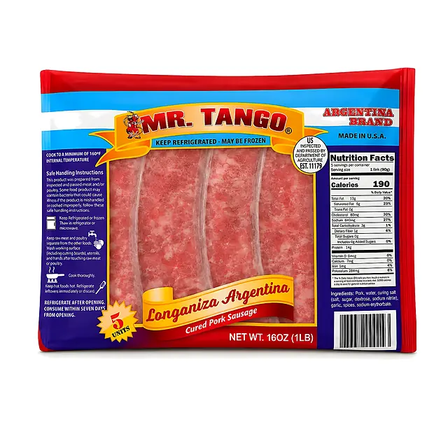 Longaniza Argentina · Mr. Tango