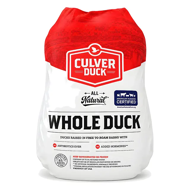 Pato Entero · Culver Duck